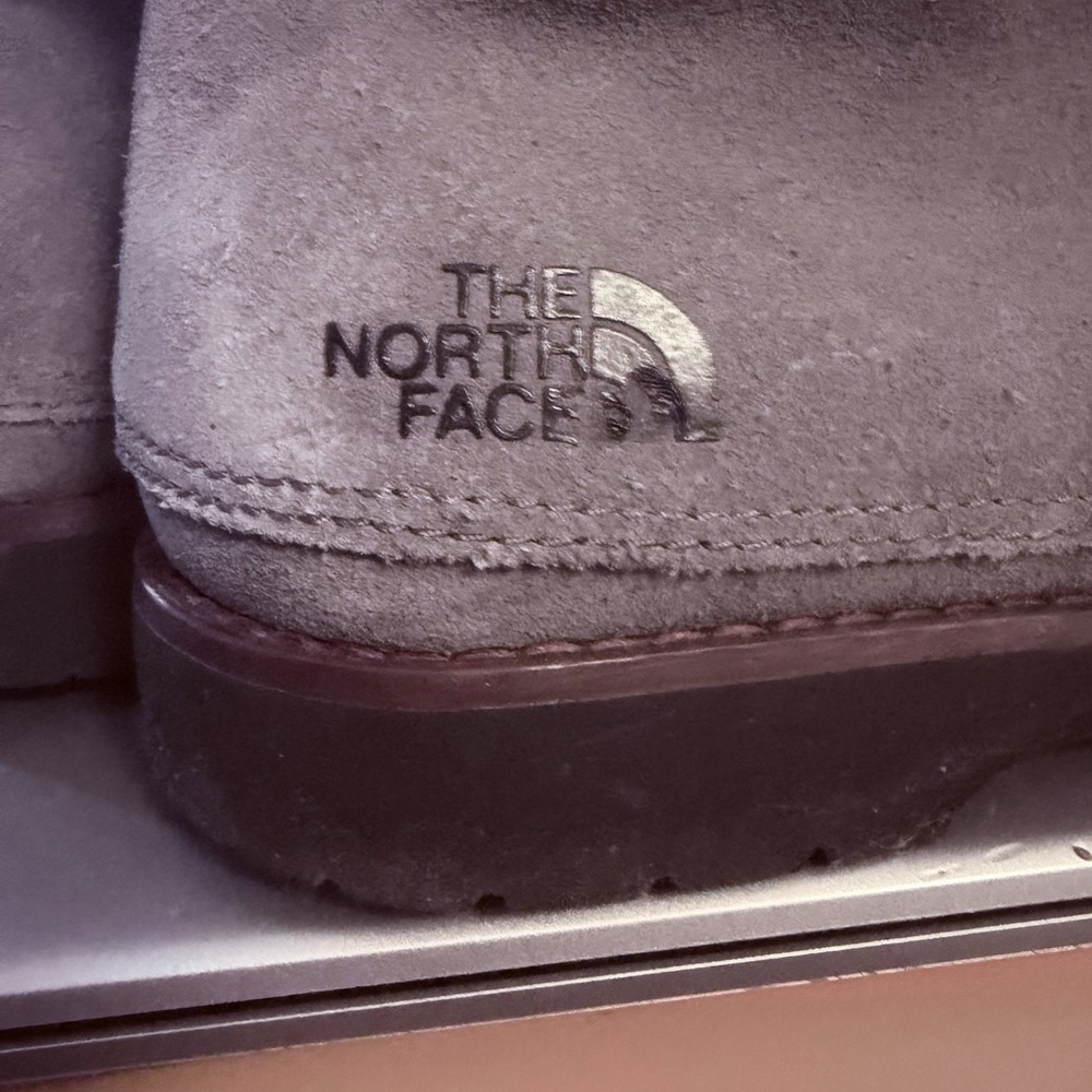 The North Face Ballard Roll Down Grey Suede HydroSeal Heat Seeker Boots Wmns 7.5 - Picture 11 of 13